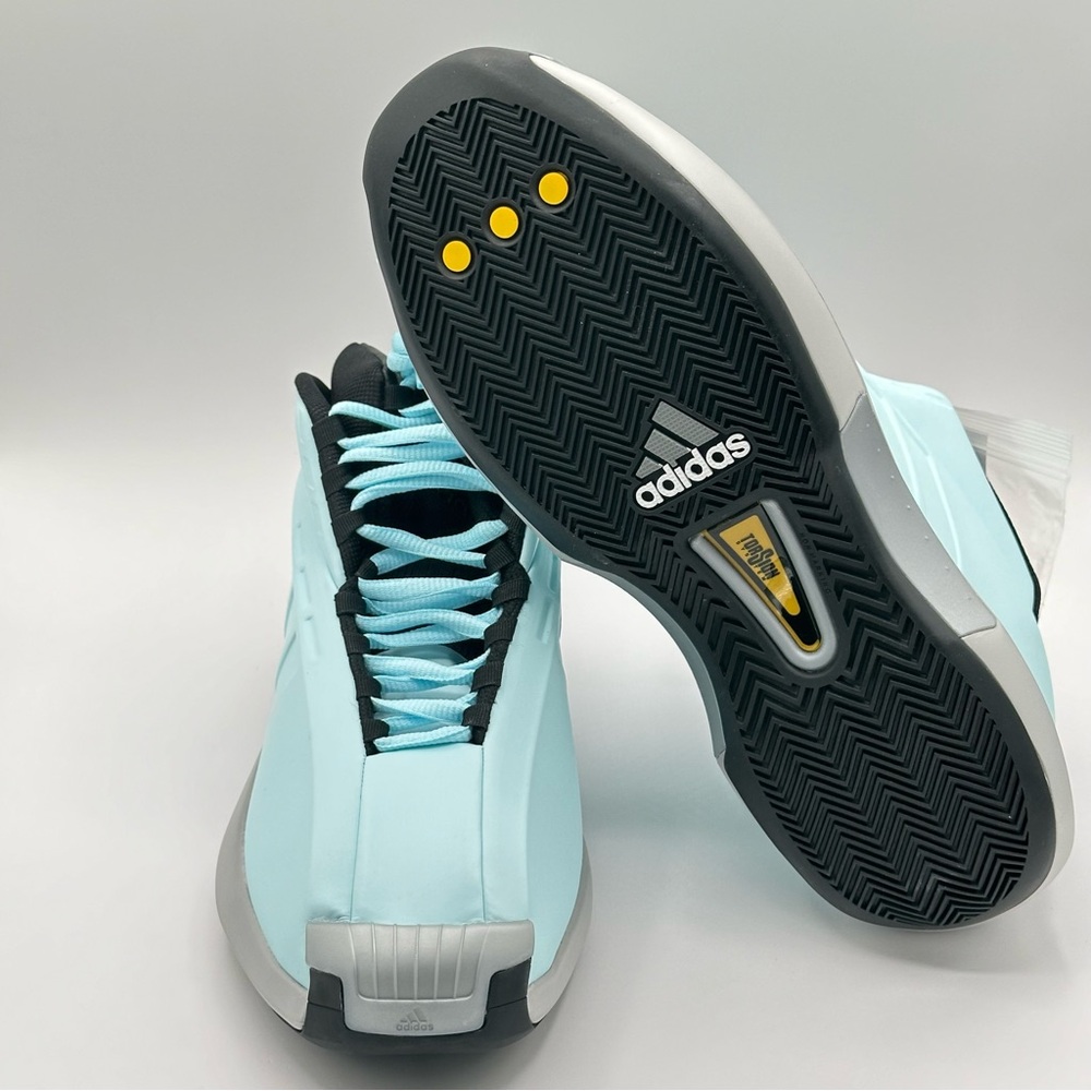 Men’s Adidas Crazy 1 Kobe 2023 Ice BlueSilver/Core Black Size 10 IG5896 New - Picture 4 of 9